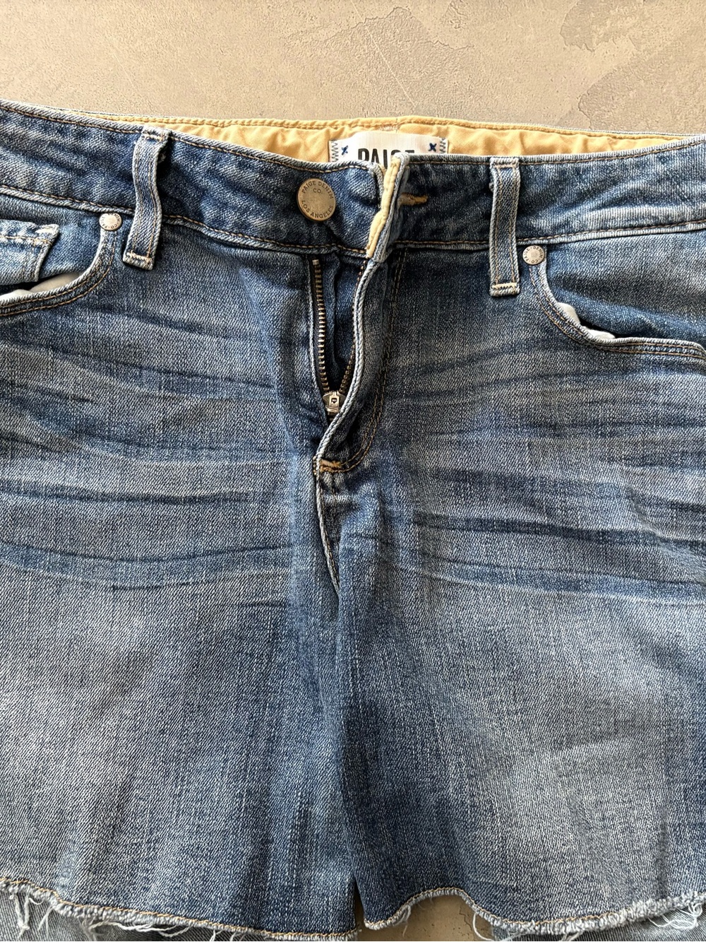 PAIGE Jean shorts size 8